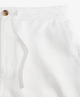 Club Room Men's 100% Linen Drawstring Shorts, Created for Macy's