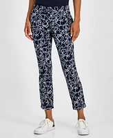 Tommy Hilfiger Women's Rope-Print Hampton Chino Pants