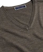 Charles Tyrwhitt Men's Long Sleeve V-Neck Merino Wool Sweater