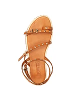 Schutz Women's Annete Round Toe Flat Sandals