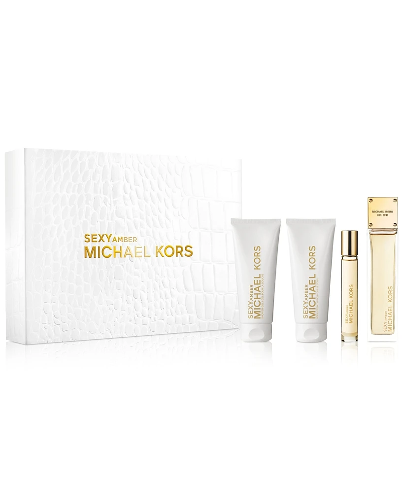 Michael Kors 4-Pc. Sexy Amber Eau de Parfum Gift Set