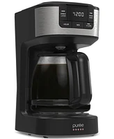 Tzumi Puree 12-Cup Programmable Glass-Carafe Coffee Maker