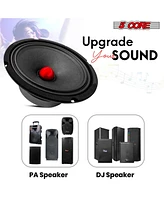 5 Core 8 Inch Midrange Door Speaker 500W Pmpo Subwoofer w Aluminum Bullet 8 Sub Woofer