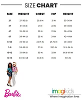 Barbie Toddler Girls French Terry Pullover Sweatshirt