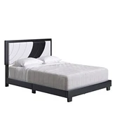 Boyd Sleep Bri Upholstered Platform Bed With Headboard Mattress Foundation With Strong 14 Wood Slat Supports No Box Spring Required