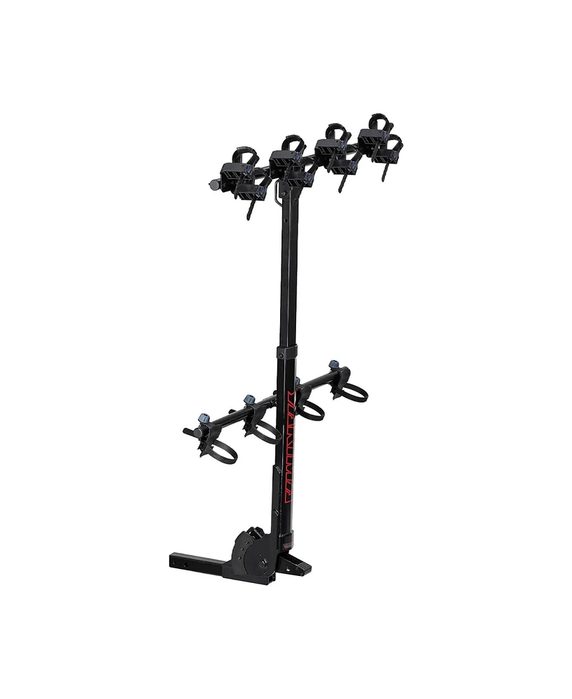 Yakima HangTight 4 Vertical Hanging Hitch Bike Rack for 2 Inch Hitch Receivers