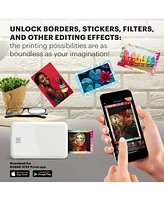 Kodak Step Mobile Instant Photo Printer 2x3", & Zink Photo Paper (75 Sheets) Bundle