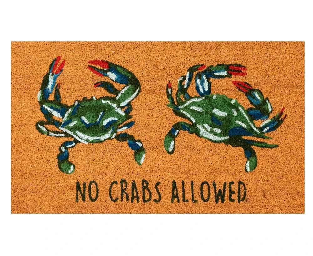 Liora Manne' Natura No Crabs Allowed 2'x3' Area Rug