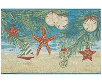 Liora Manne Esencia Coastal Ornaments Rug Collection