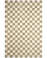 Liora Manne' Savannah Checkerboard 3'6"x5'6" Area Rug