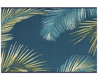 Liora Manne' Esencia Palm Border 2'x2'10" Area Rug