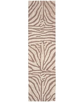 Liora Manne' Ravella Zebra 2'x8' Runner Area Rug