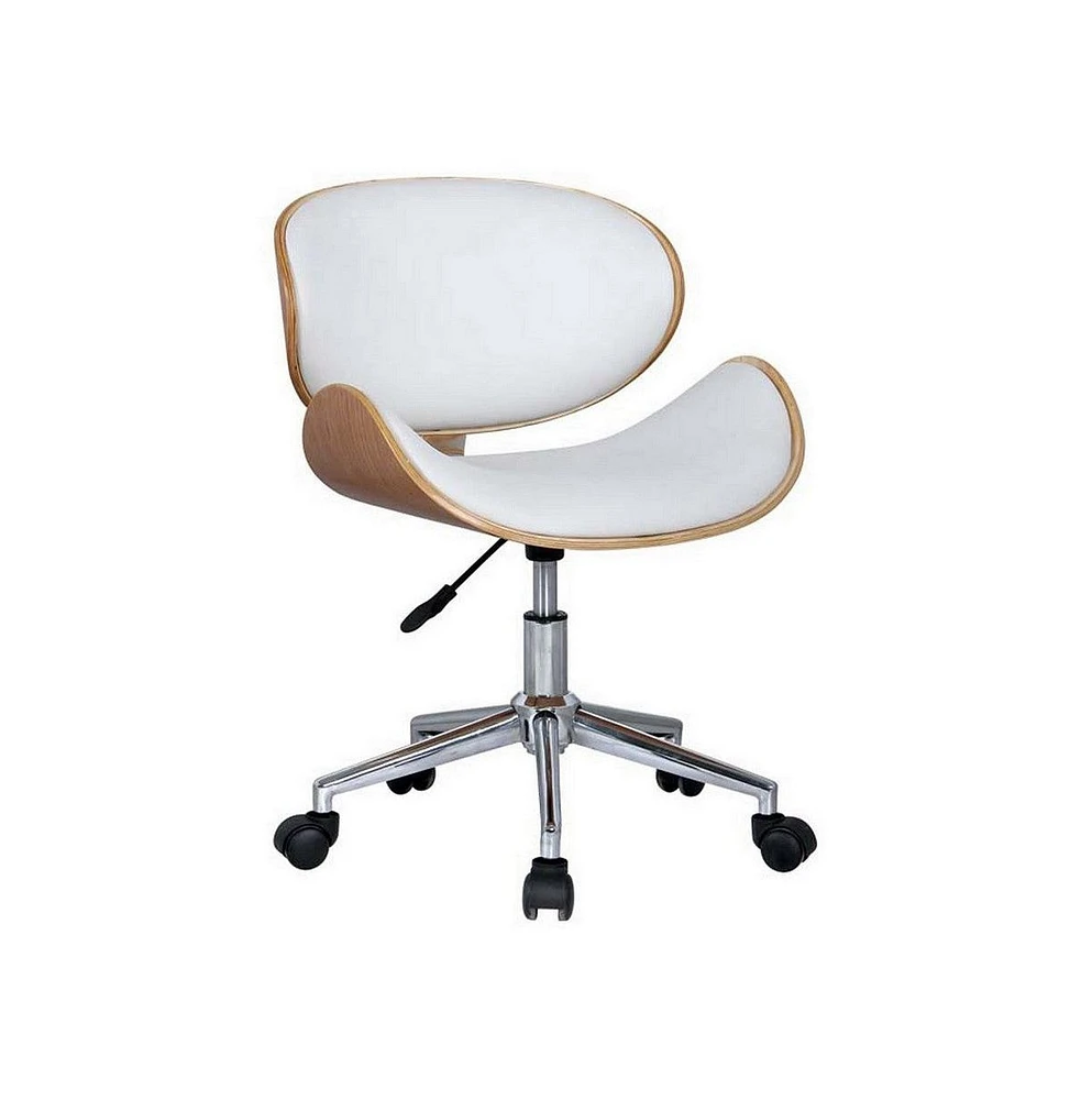 Slickblue Ergonomic Swivel Office Chair for Comfortable Seating and Productivity