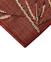 Liora Manne' Carmel Border 3'3"x4'11" Area Rug