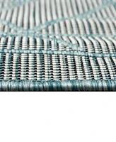 Liora Manne' Carmel Pyramid 7'10"x9'10" Area Rug