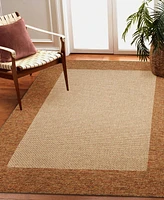 Liora Manne' Roma Border 6'6"x9'4" Area Rug
