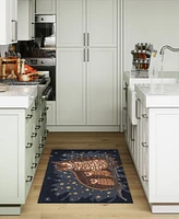 Liora Manne' Frontporch Owl Family 2'6"x4' Area Rug