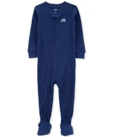 Carter's Baby Boys 1-Piece Thermal Footed Pajamas