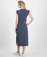 On 34th Women's Extended-Shoulder Knit Midi Dress, Exclusively at Macy's