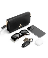 Nine West Women's Lockup 9 Phone Crossbody Wallet
