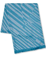 Calvin Klein Bias Geometric Metallic Scarf