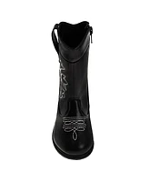 Laura Ashley Toddler Little Girls Cowgirl Boots