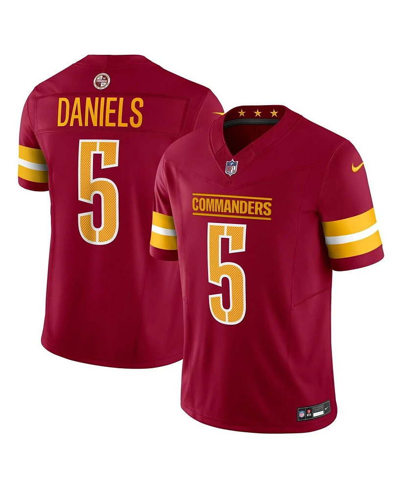 Nike Men's Jayden Daniels Burgundy Washington Commanders Vapor F.u.s.e. Limited Jersey