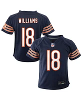 Nike Baby Boys and Girls Caleb Williams Navy Chicago Bears Team Player Game Jersey