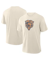 Fanatics Men's Cream Chicago Bears Slub T-Shirt