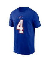 Nike Men's James Cook Royal Buffalo Bills Name Number T-Shirt