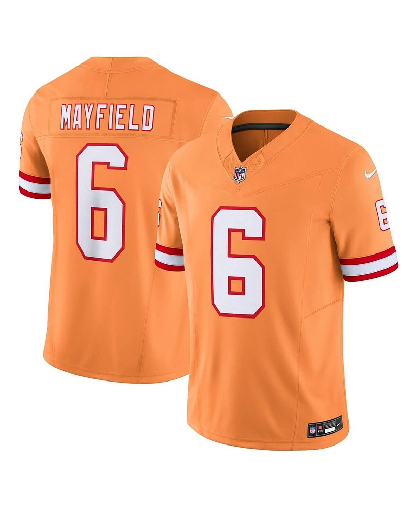 Nike Men's Baker Mayfield Orange Tampa Bay Buccaneers 2nd Alternate Vapor F.u.s.e. Limited Jersey