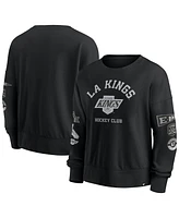 Fanatics Women's Black Los Angeles Kings Go Team Pullover Sweatshirt