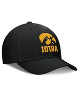 Nike Men's Black Iowa Hawkeyes Campus Club Adjustable Hat