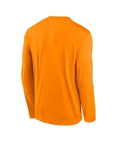 Nike Men's Tennessee Orange Volunteers Primetime Center Lockup Two-Hit Legend Long Sleeve T-Shirt