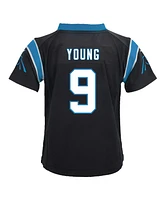 Nike Baby Boys and Girls Bryce Young Black Carolina Panthers Player Game Jersey