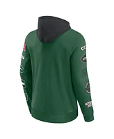 Fanatics Men's Green/Black New York Jets Patched Out Pullover Hoodie