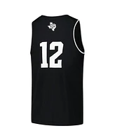 Adidas Big Boys and Girls 12 Black Texas A M Aggies Alternate Replica Swingman Jersey