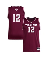 Adidas Men's 12 Maroon Texas A M Aggies Replica Swingman Jersey