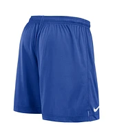 Nike Men's White/Royal Duke Blue Devils Primetime Reversible Performance Shorts