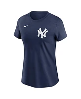 Nike Women's Aaron Judge Navy New York Yankees Fuse Name Number T-Shirt