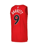 Nike Men's and Women's Rj Barrett Red Toronto Raptors Swingman Player Jersey - Icon Edition