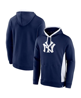 Fanatics Men's Navy New York Yankees True Classics Fanarama Pullover Hoodie