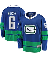 Fanatics Men's Brock Boeser Blue Vancouver Canucks Premier Breakaway Player Jersey