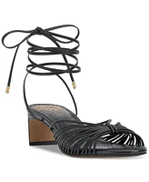 Vince Camuto Women's Lory Lace-Up Blade-Heel Sandals