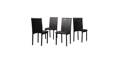 Slickblue Set of 4 Dining Chairs for Comfortable and Stylish Meal Seating