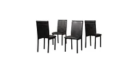 Slickblue Set of 4 Dining Chairs for Comfortable and Stylish Meal Seating