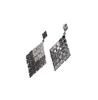 Ombre Rhombus Drop Earrings