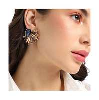 Sohi Crystal Stud Earrings