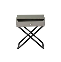 Slickblue 1-Drawer Nightstand with Stylish Design for Bedroom Storage