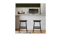 Slickblue Set of 2pcs Bar Stools for Stylish and Comfortable Counter Seating